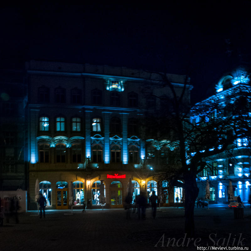 Фестиваль света Staro Riga Рига, Латвия