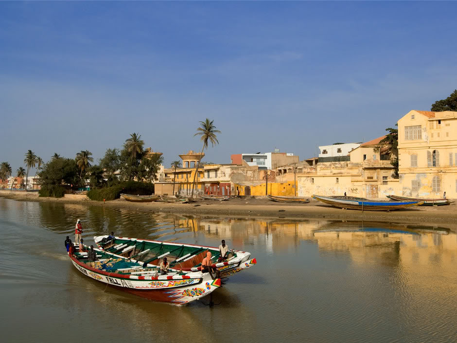 Остров Сен-Луис (колониальный город) / Island of Saint-Louis (colonial part)