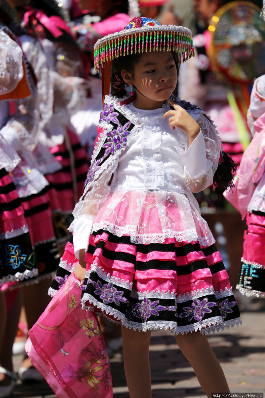 Карнавал на центральной площади Куско Куско, Перу