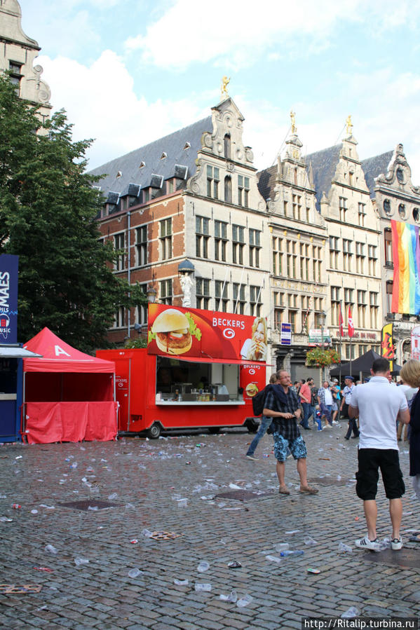 Август 2013 в Антверпене Антверпен, Бельгия
