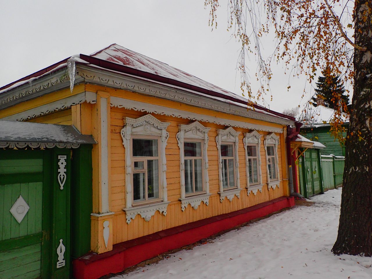 Картина домик в коломне