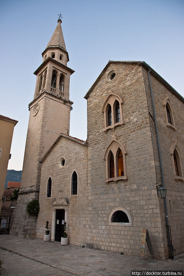 Церковь Святого Иоанна Будва, Черногория
