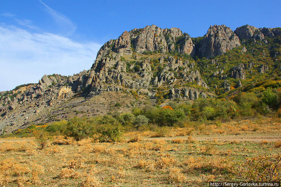 Прогулки возле Демерджи Алушта, Россия