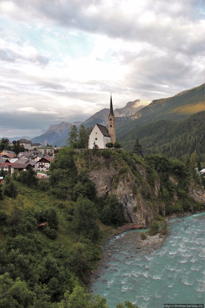 Жемчужина нижнего Энгадина Скуоль, Швейцария