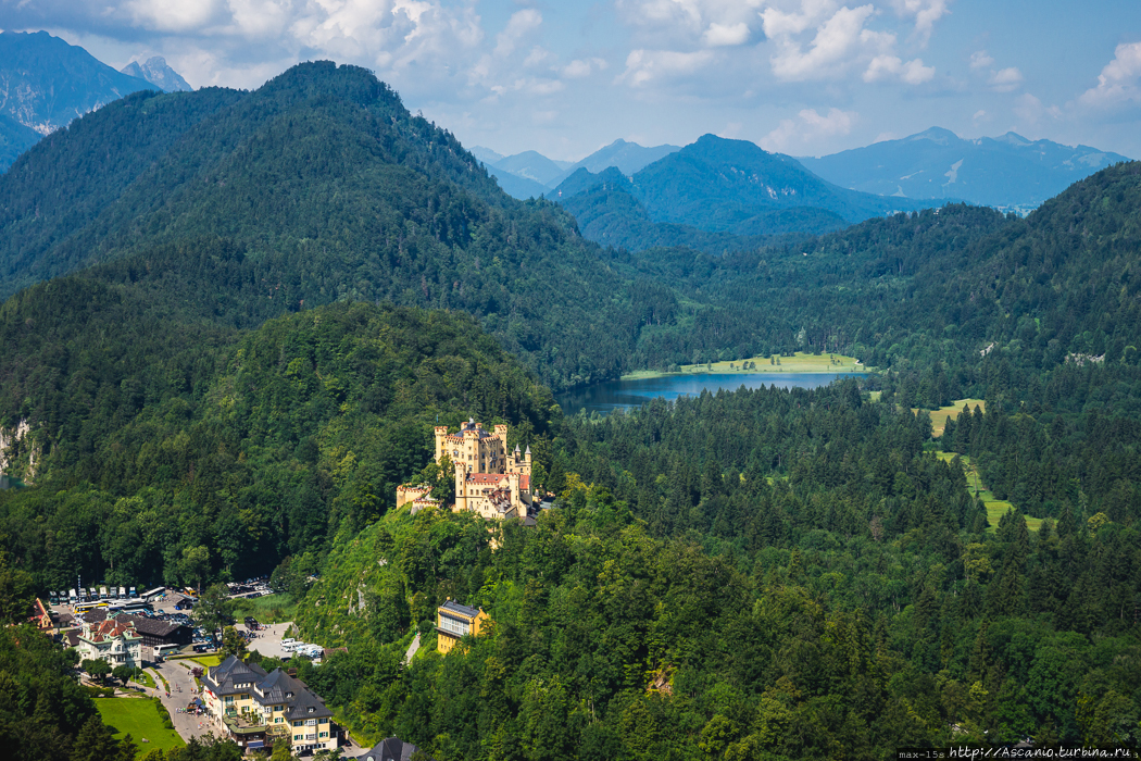 Замок Нойшванштайн Земля Бавария, Германия