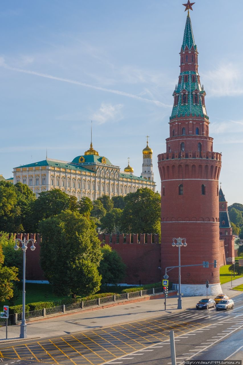 Прогулка по утренней Москве Москва, Россия