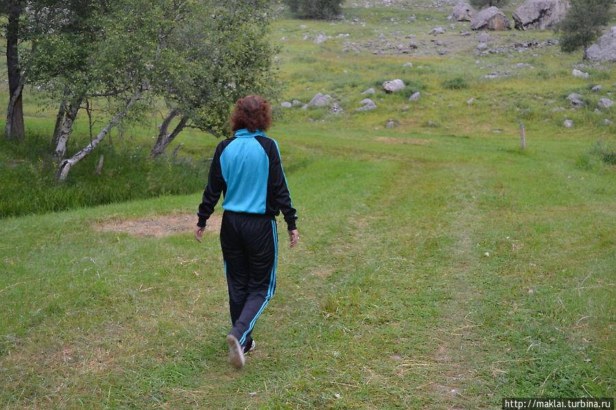 Идём чётко по ней. Республика Алтай, Россия