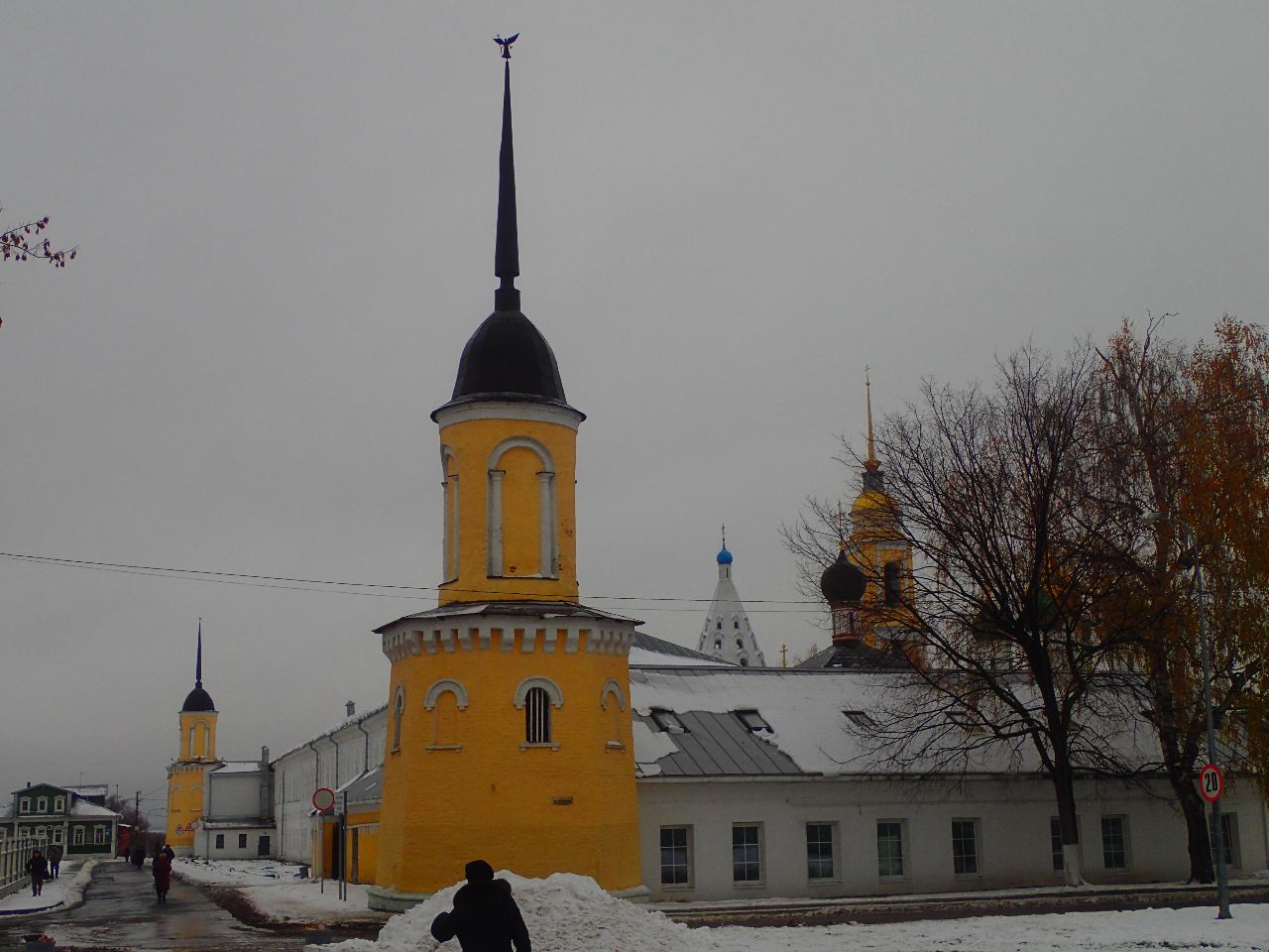 Коломенский Кремль-единственный в РФ, где внутри живут люди Коломна, Россия