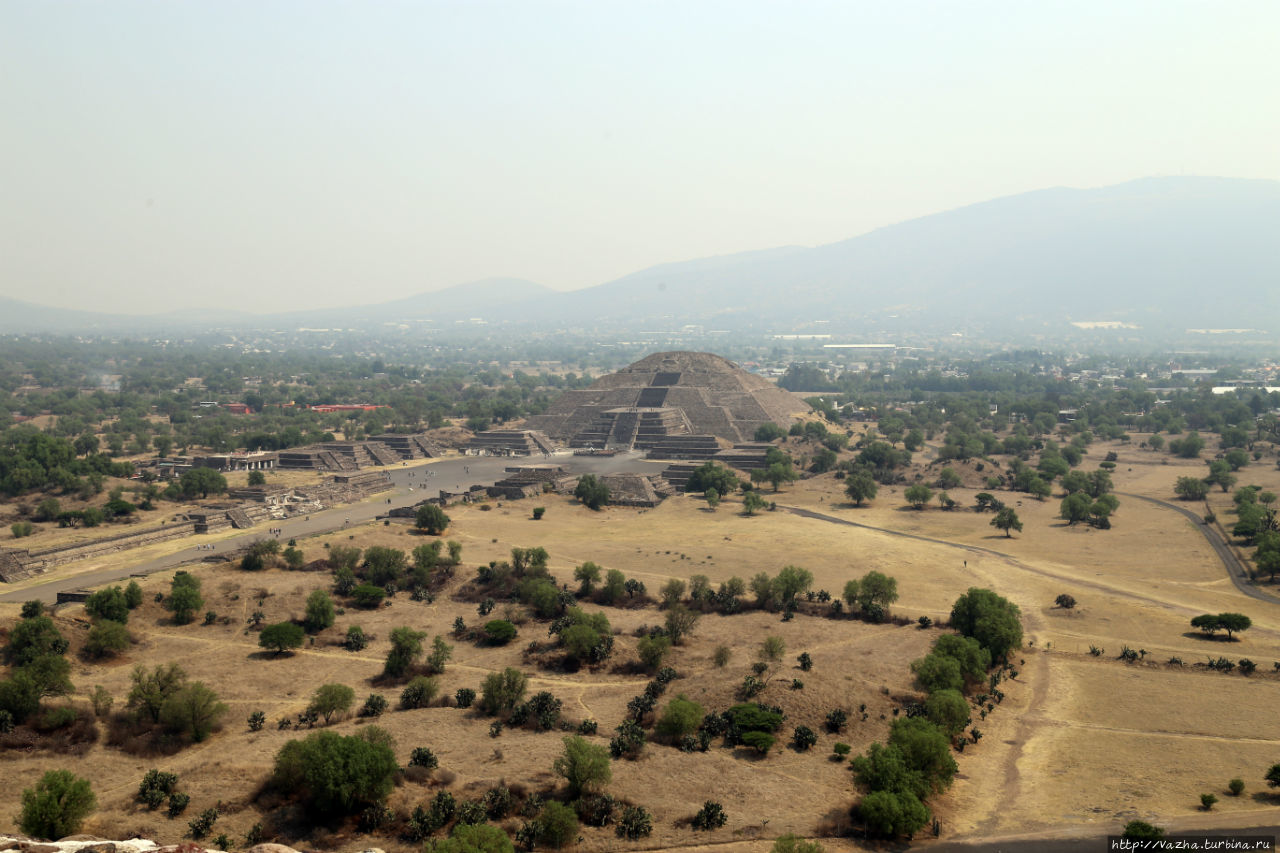 Пирамиды Теотиуакана. Пирамиды Солнца и Луны Теотиуакан пре-испанский город тольтеков, Мексика