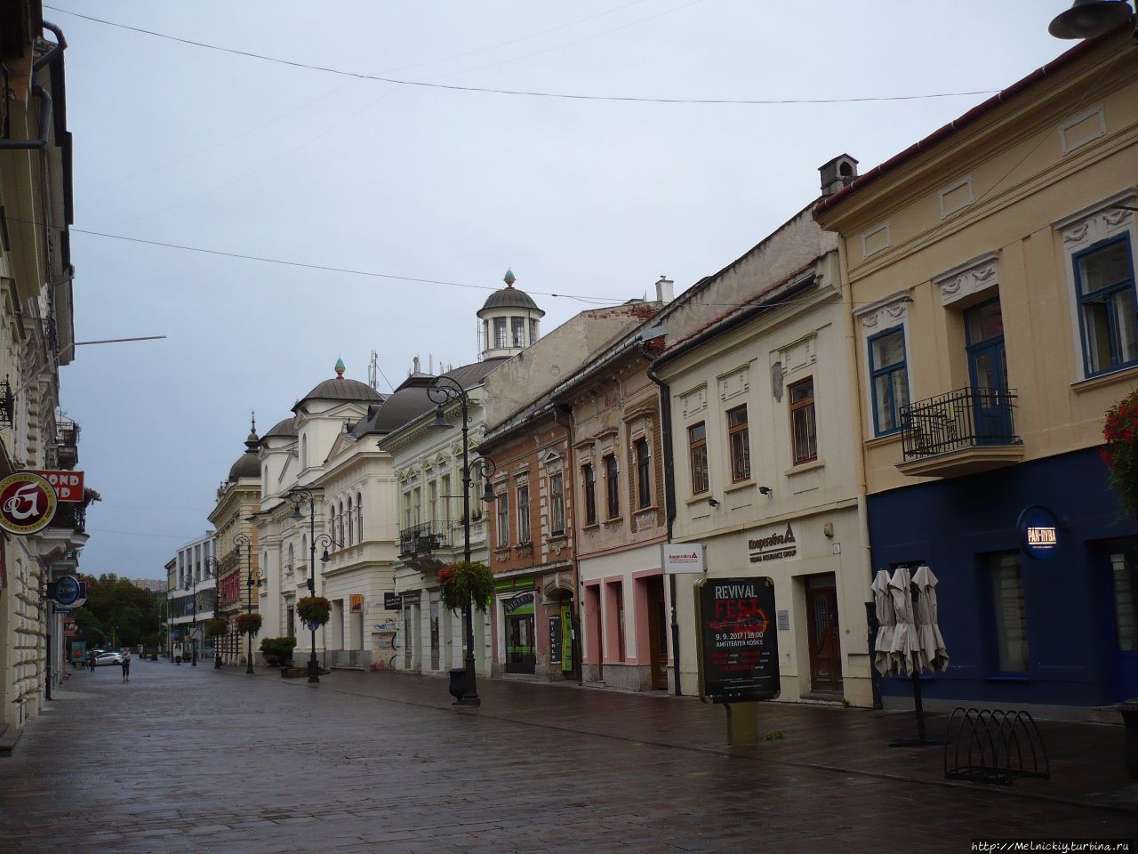 Утренняя пробежка по славному городу Кошице Кошице, Словакия