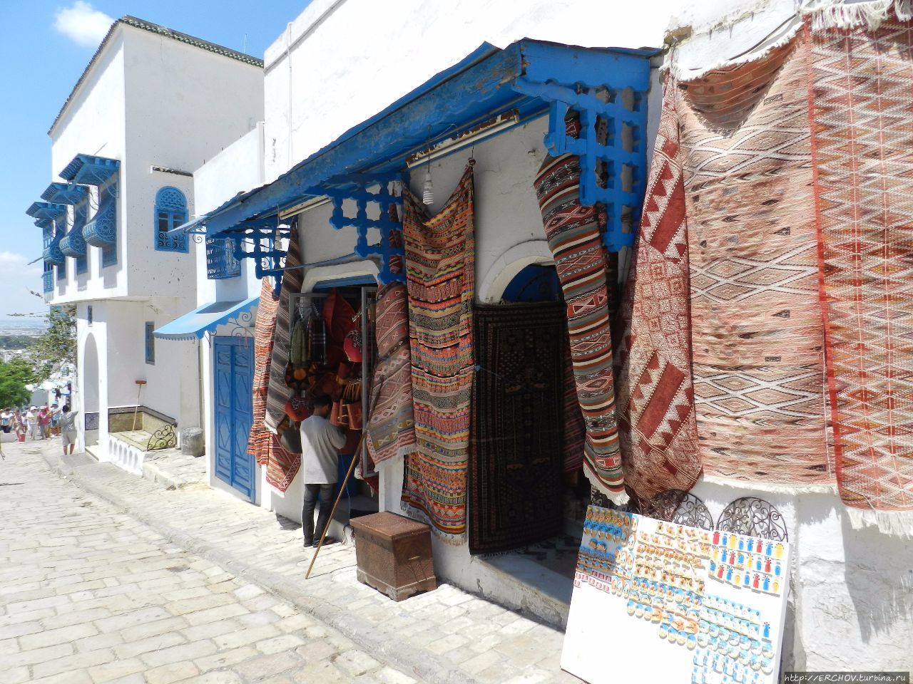 Сиди-Бу-Саид — самый красивый город Туниса Сиди-Бу-Саид, Тунис