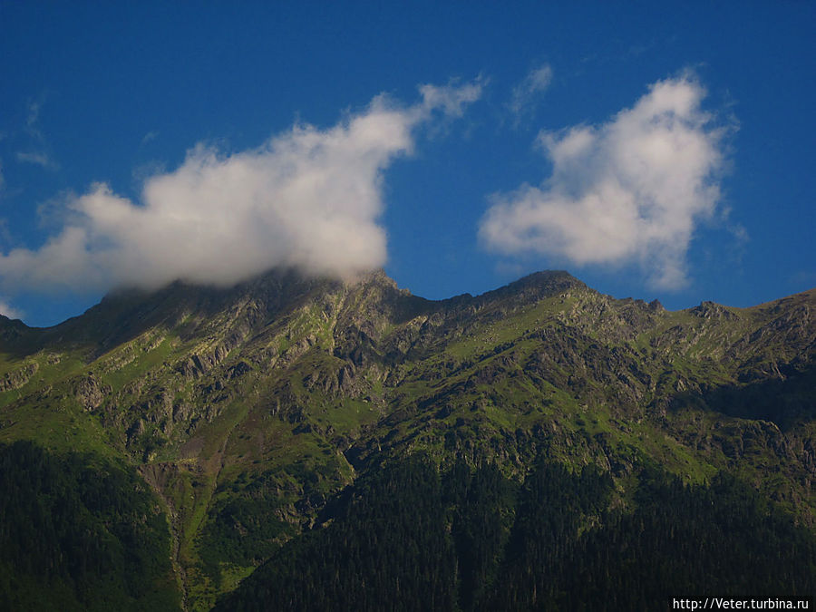 Наконец-то распогодилось и вышло солнце.
