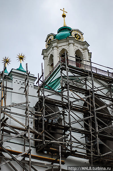 звонница Спасо-Преображенского монастыря Ярославль, Россия