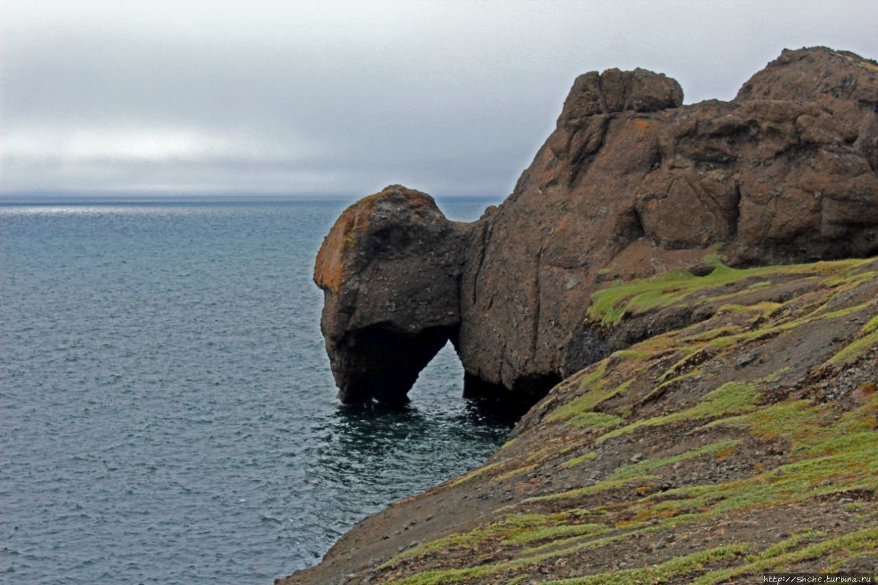 Южный берег острова Диско Кекертарсуак, Гренландия