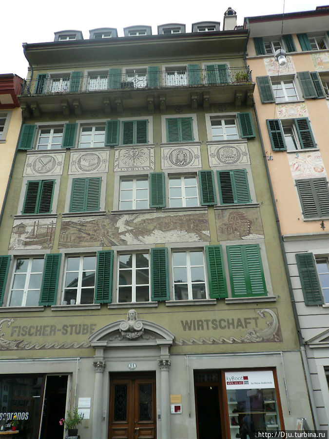 Фасадная история  Люцерна Люцерн, Швейцария