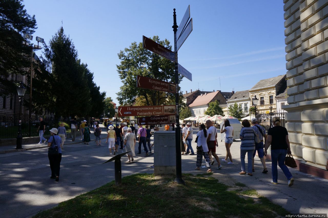 В центре православия и русской эмиграции Сремски-Карловци, Сербия