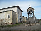 Никольский храм и место, где раньше была колокольня