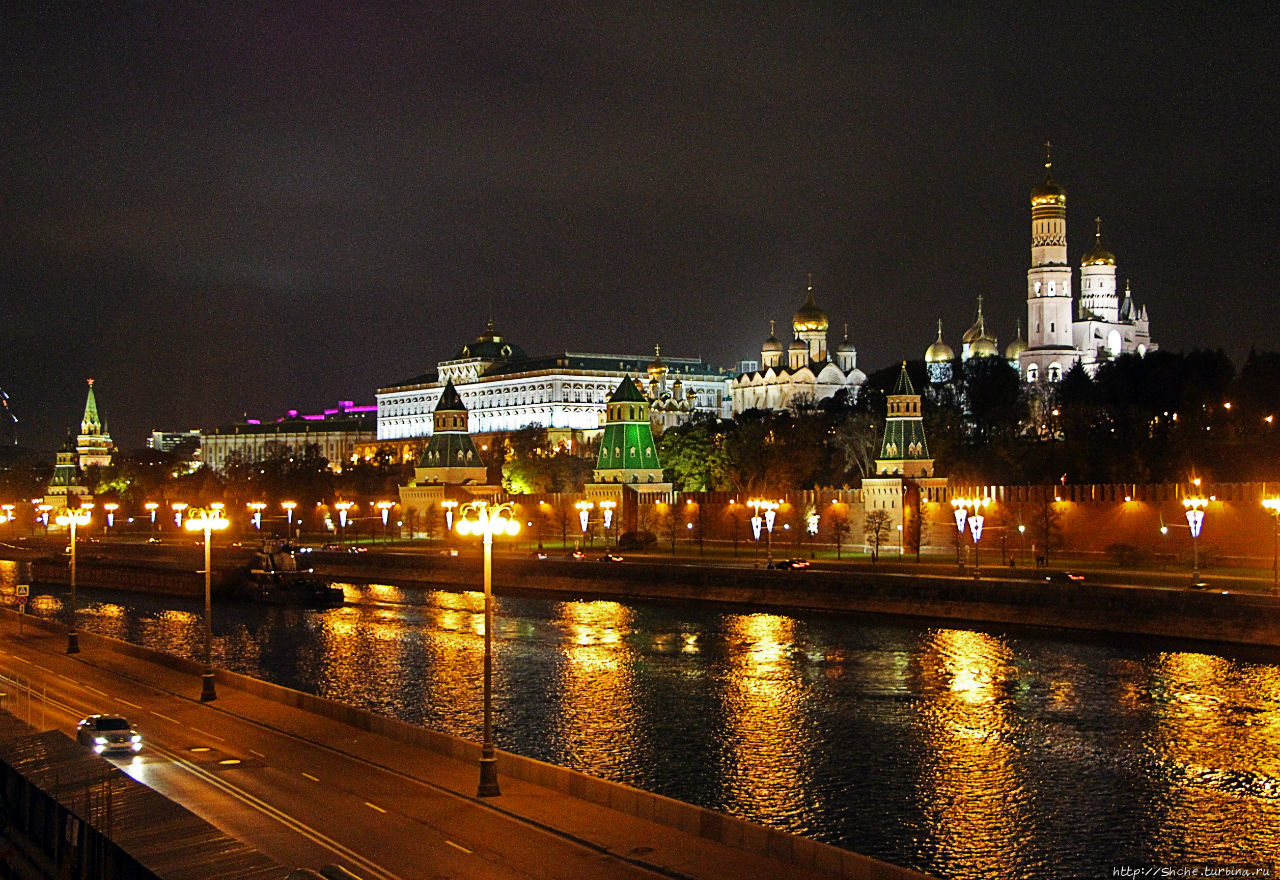 Московский кремль и красная площадь