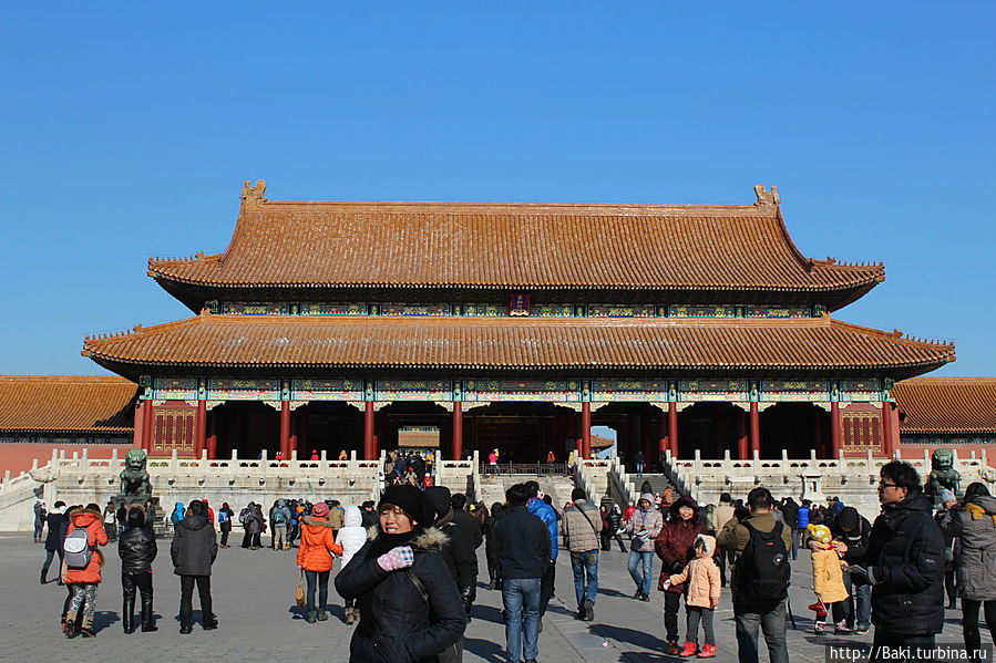 Один из дворцов Пекин, Китай