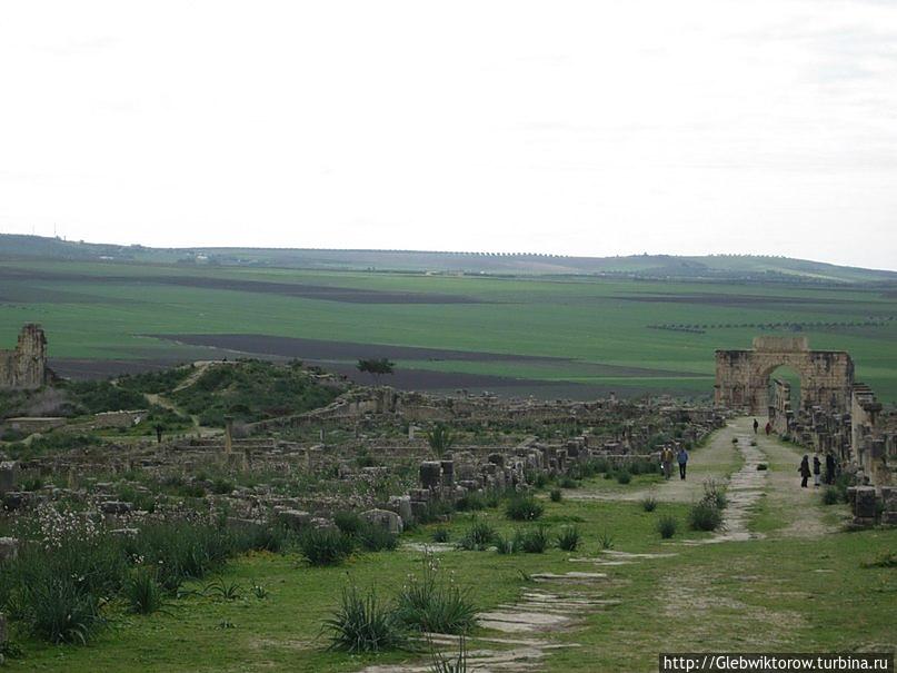 Руины Волюбилиса Муле Идрис, Марокко