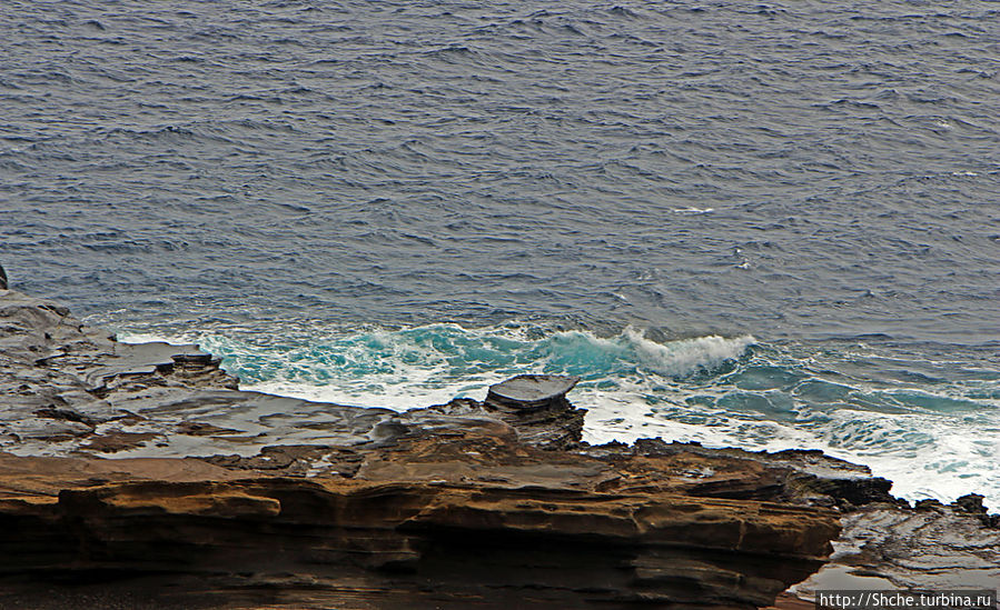 Каменистый скалистый ЮБО — южный берег Оаху Остров Оаху, CША