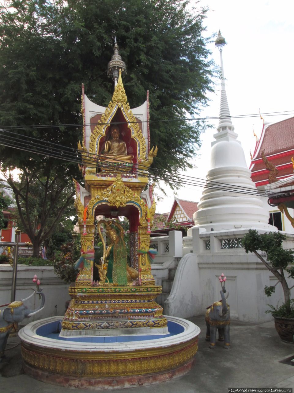 Ват Чана Сонгхрам Рачавора Махавихарм Бангкок, Таиланд