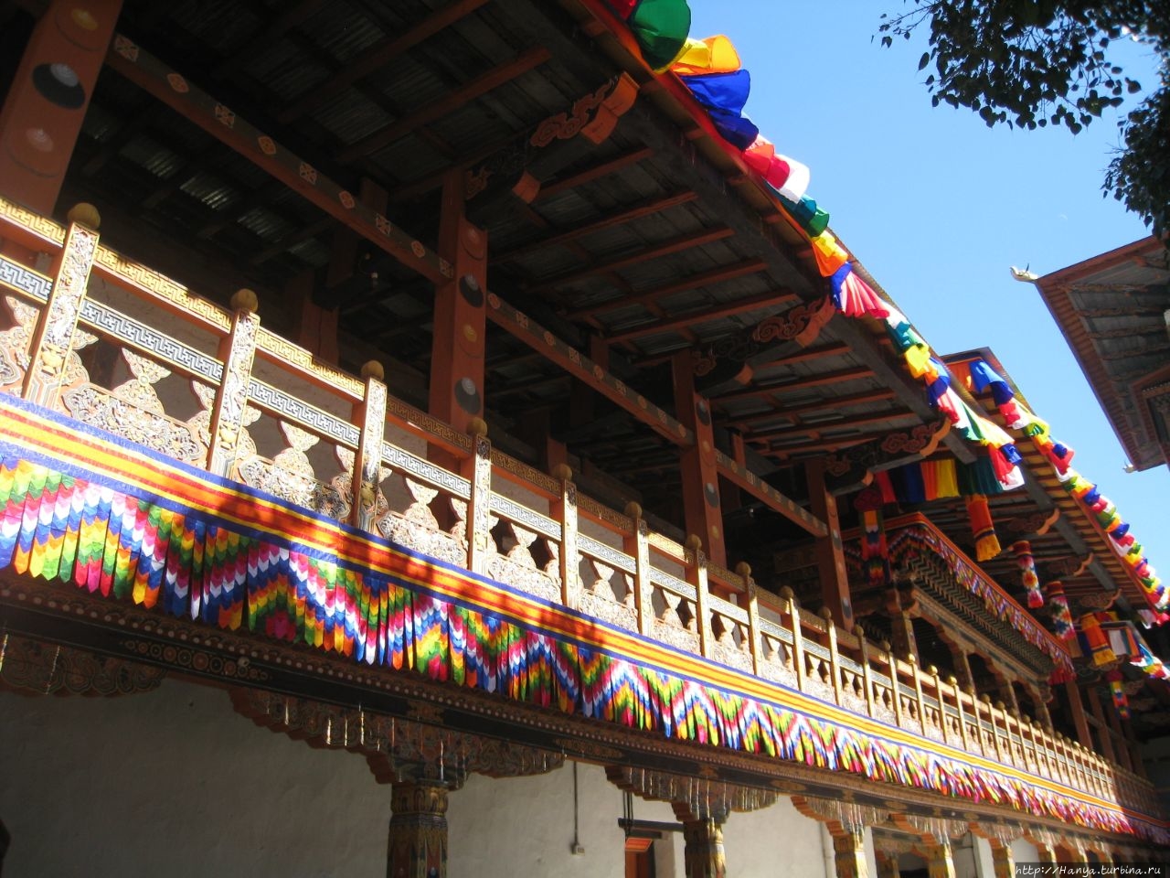Пунакха Дзонг - место свадьбы правящего короля.Ч.63
