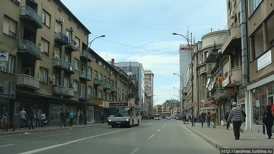 Улицы Ниша Сербия