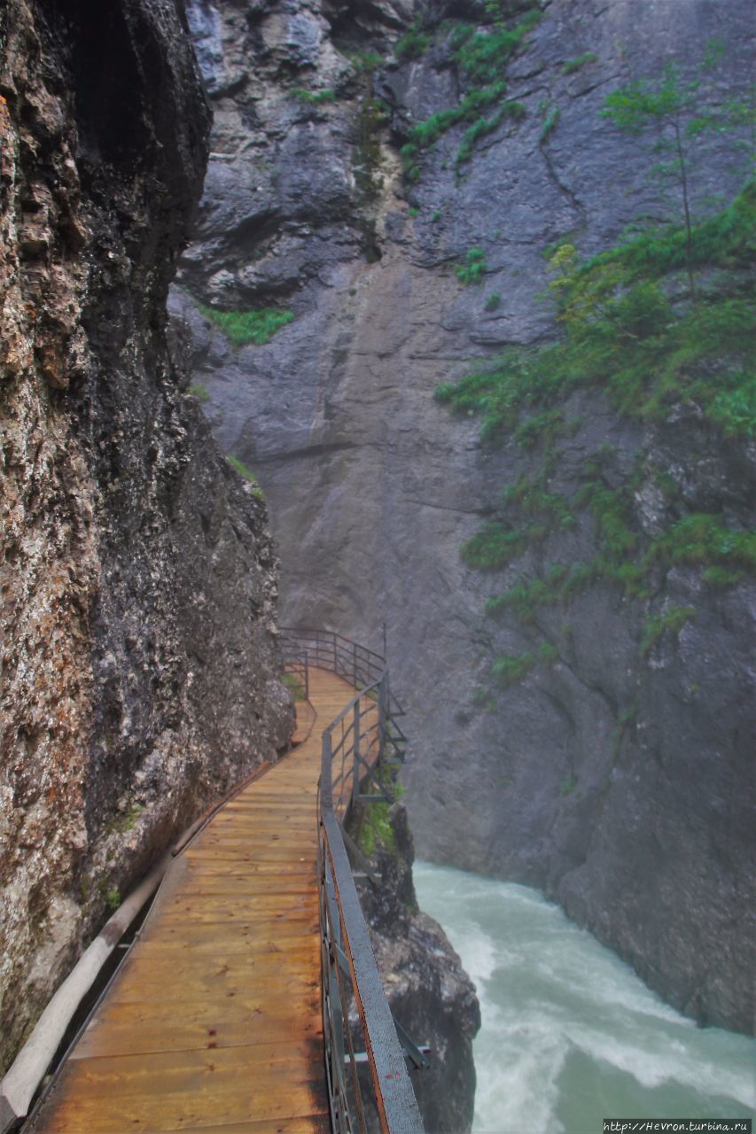 Ущелье реки Ааре Майринген, Швейцария