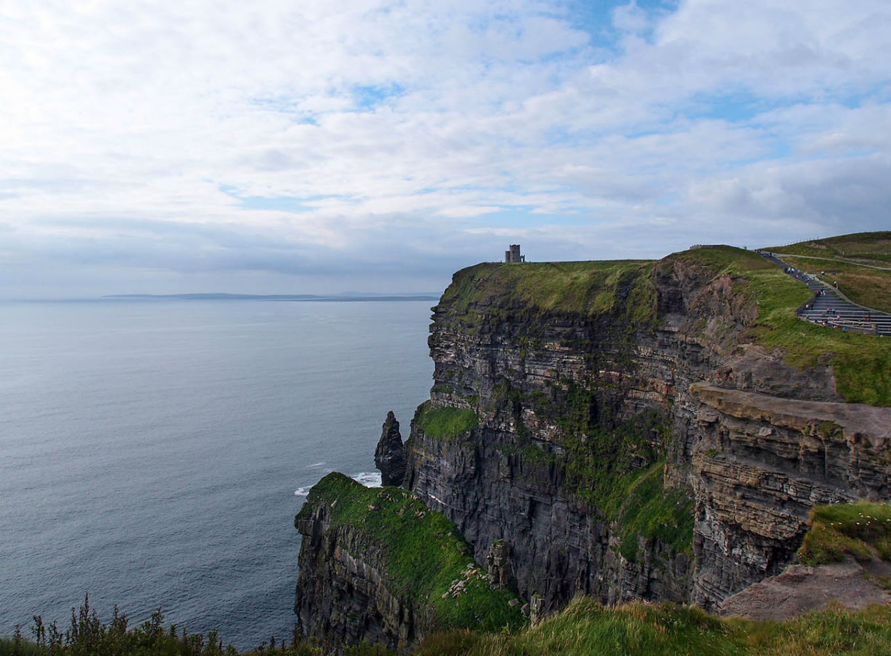 Твои столпы — крутых отрогов склоны Утёсы Мохер, Ирландия