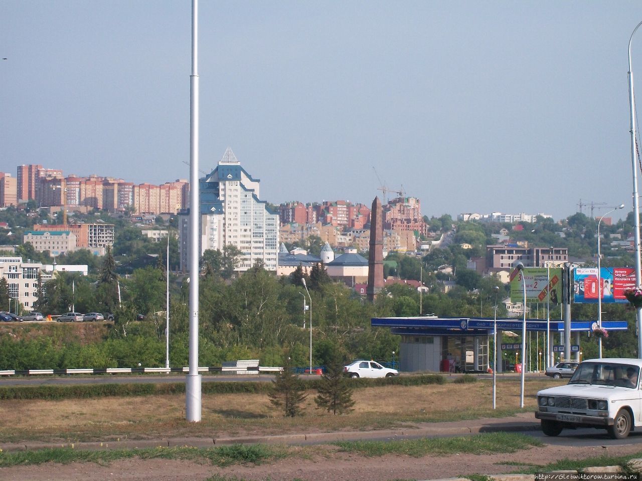 Прогулка к монументу дружбы Уфа, Россия