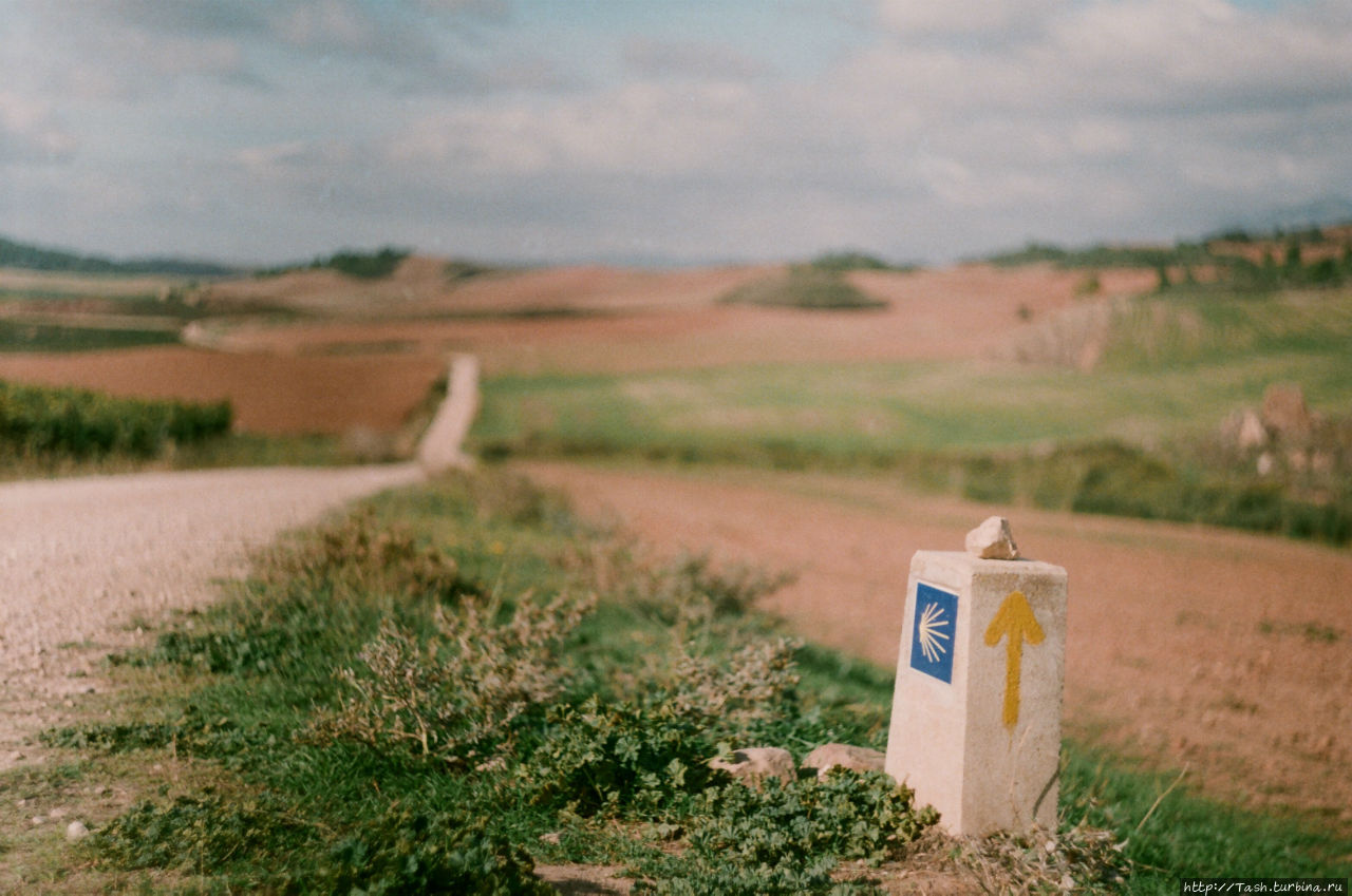 Путь Святого Иакова Camino de Santiago, Camino Frances Сантьяго-де-Компостела, Испания