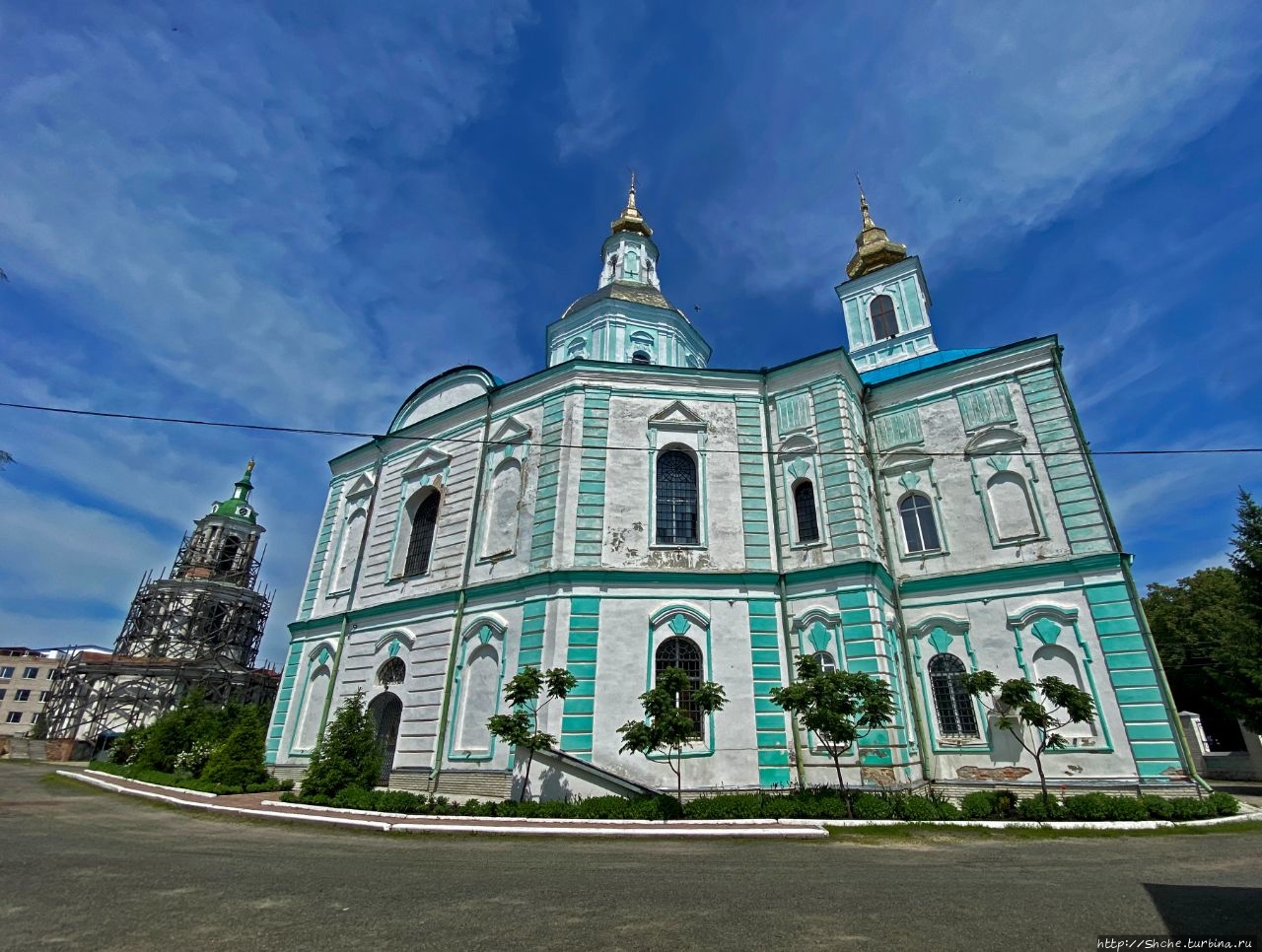Казацкое барокко. Покровский кафедральный собор в Ахтырке