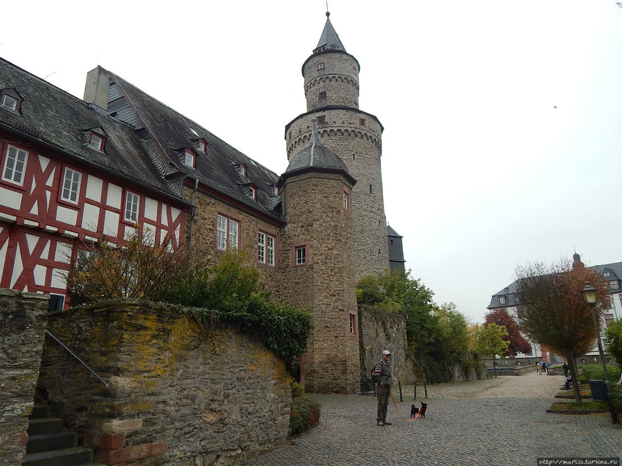 Ведьмина башня Идштайнского замка. Идштайн, Германия