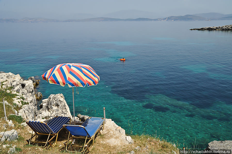 Пляжи курортного поселка Кассиопи на мой взгляд —  самые живописные. Корфу, остров Корфу, Греция