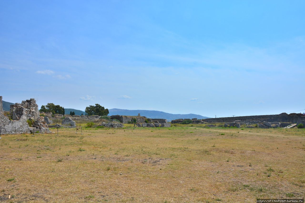 Крепость Санта Мавра Лефкада, остров Лефкас, Греция
