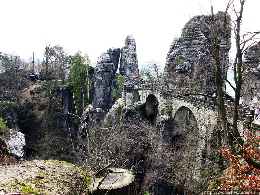 Саксонская Швейцария. Бастай