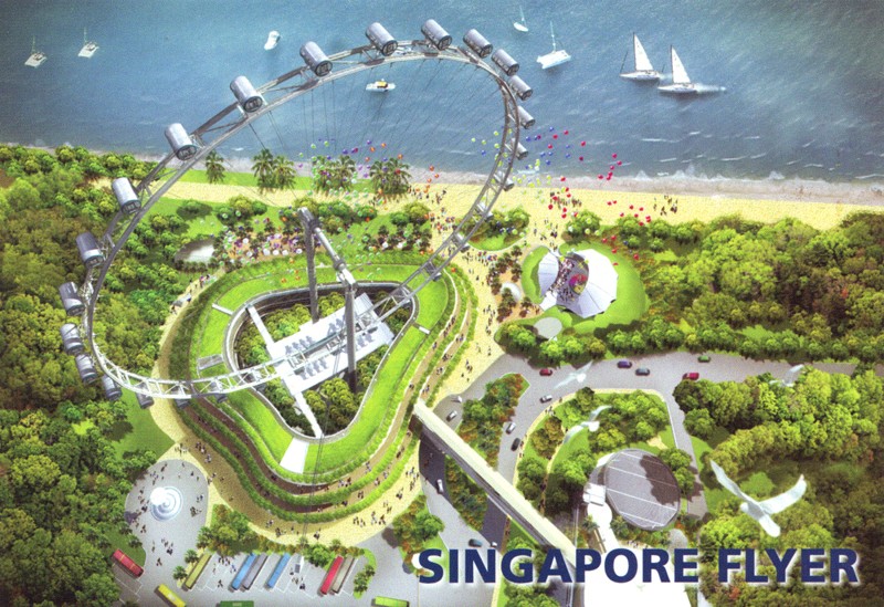 Сингапур. Открытка Сингапур (город-государство)