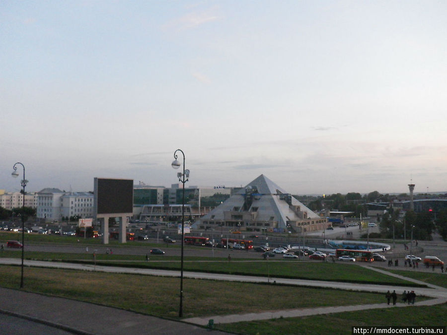 Вид от кремля Казань, Россия