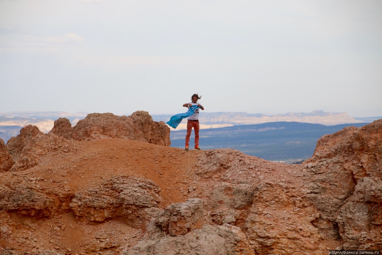 Брайс Каньон: Чего не сделаешь ради флага Национальный парк Брайс-Каньон, CША