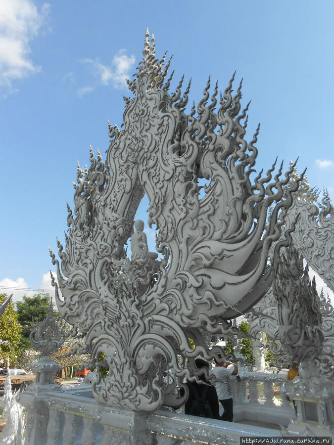 6. Wat Rong Khun. Белый Храм в Чианграе... Чианграй, Таиланд