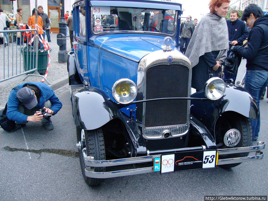 Retro car exposition Варшава, Польша