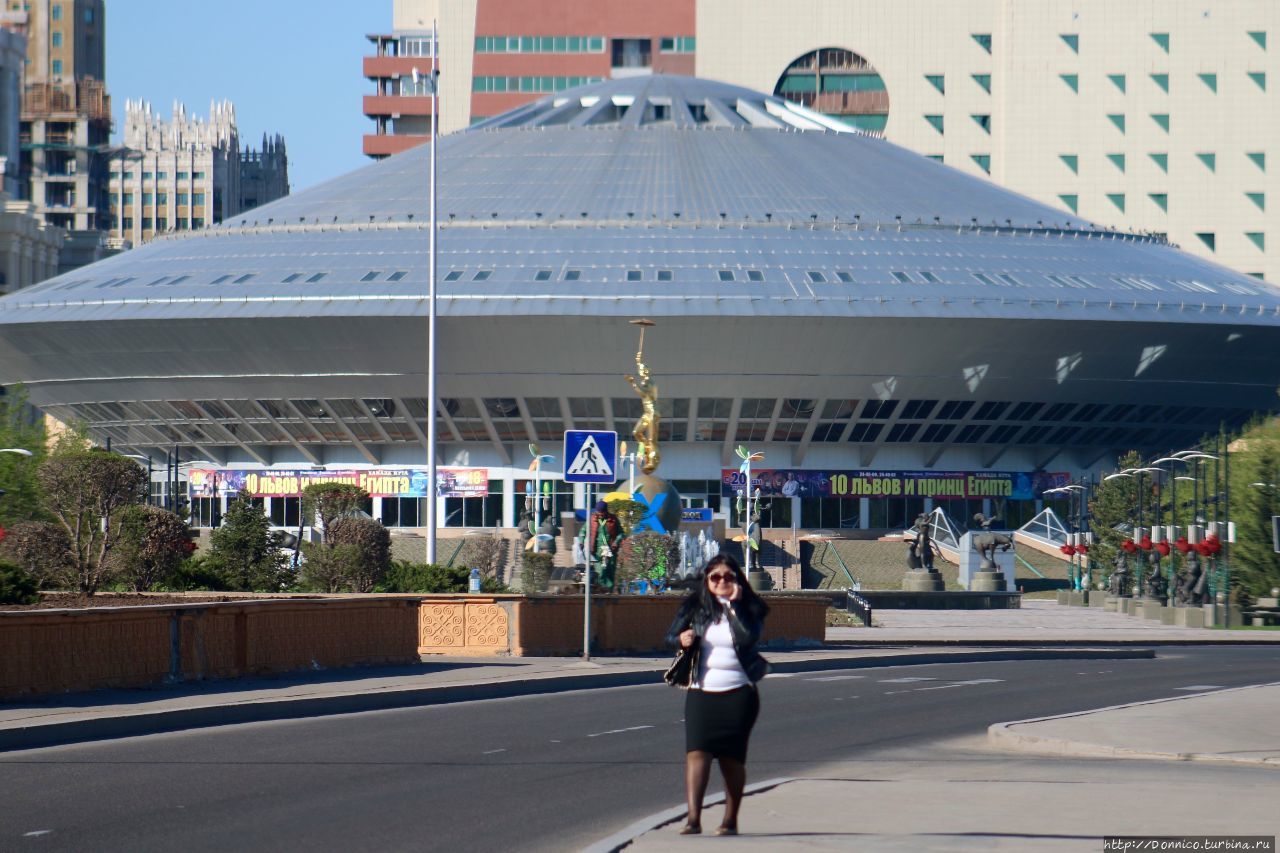 Столица степи Астана — казахский Цельноград Астана, Казахстан