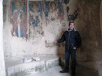 Фрески скальной греческой церкви Св. Николая