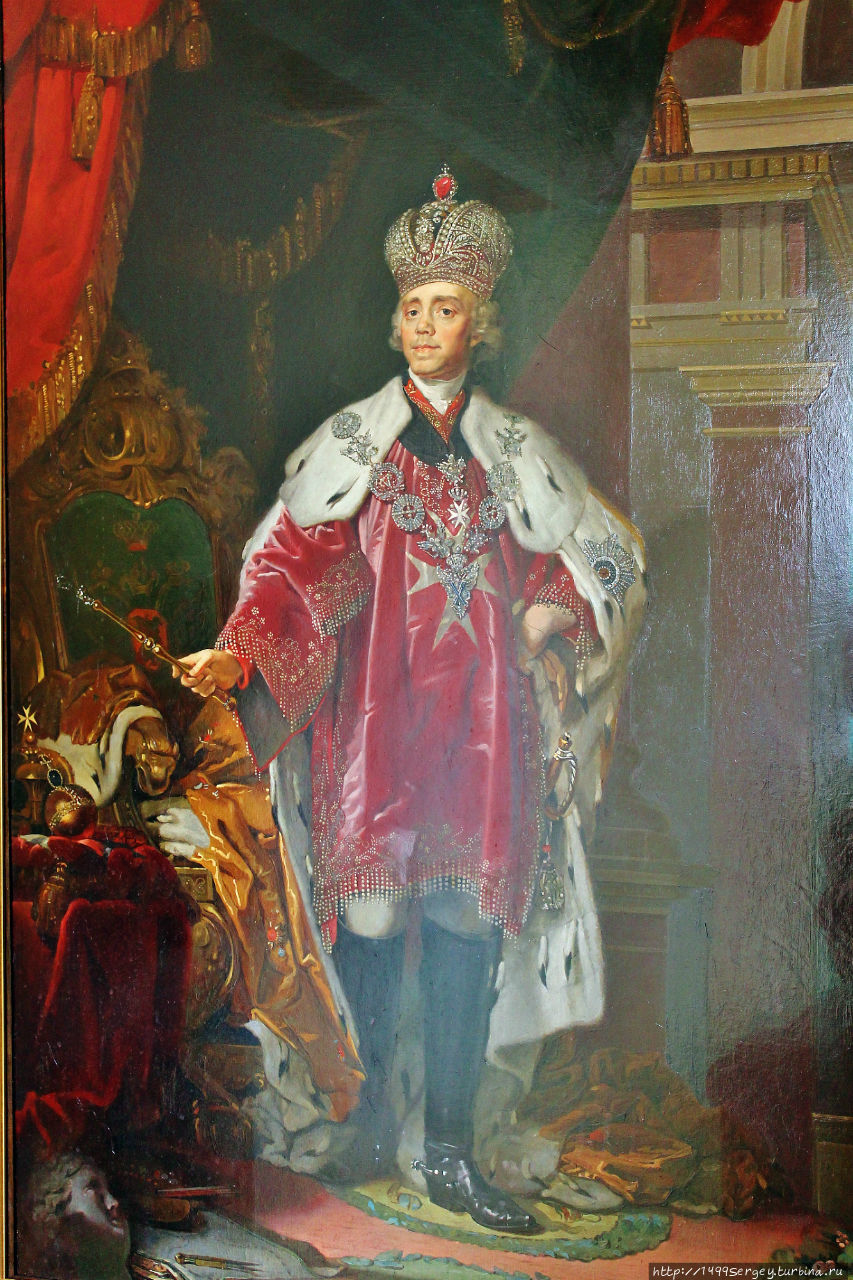 Картина Тончи Сальватора Павел I в мальтийском одеянии Гатчина, Россия