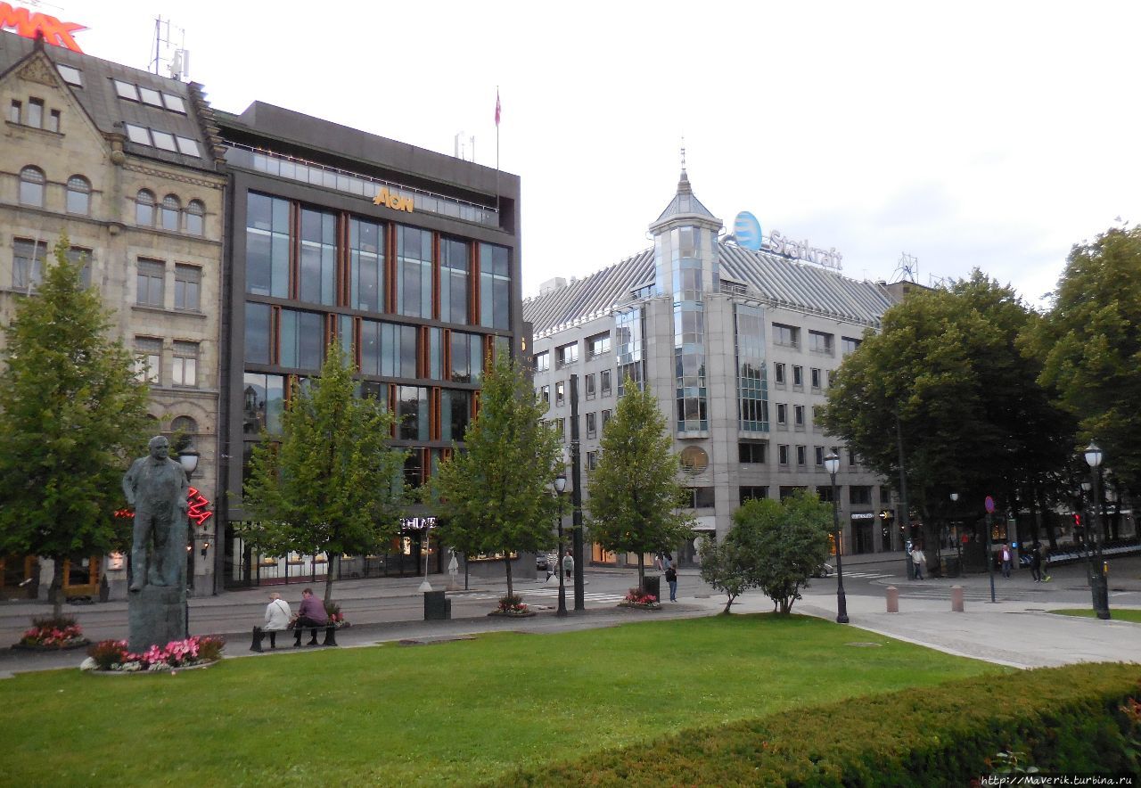 Летняя прогулка по столице Норвегии Осло, Норвегия