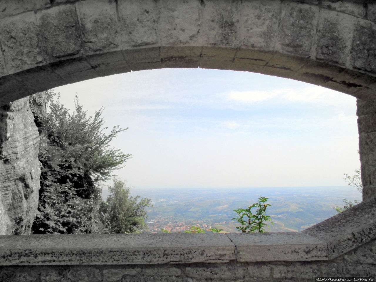 Окно из Сан-Марино. Сан-Марино, Сан-Марино