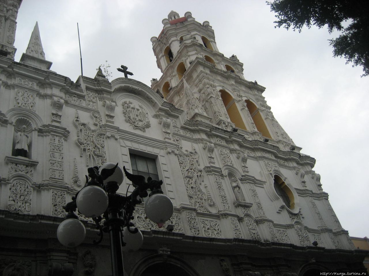 Иезуитская церковь Пуэблы Пуэбла, Мексика