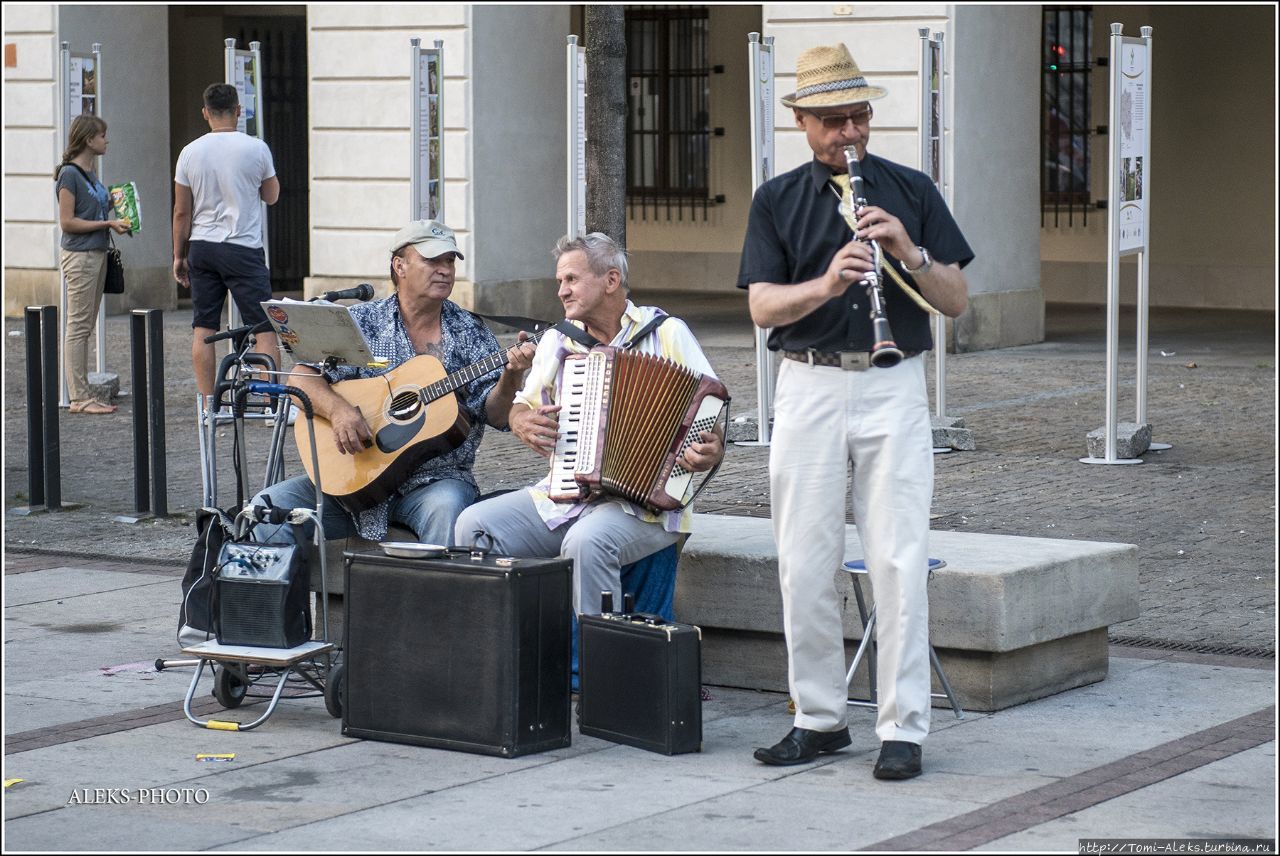 Уличные музыканты Польши (Тревел-истории художника) Польша