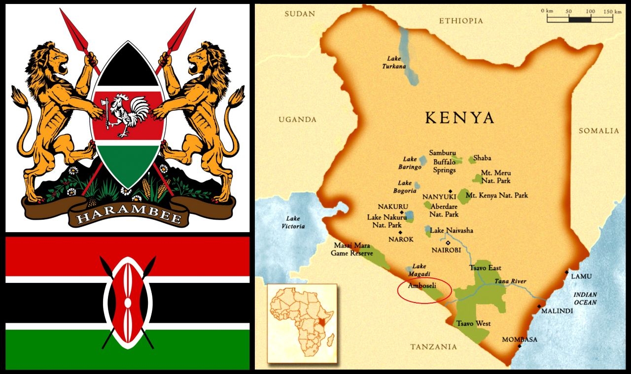 Кенийский юбилей ч.2 — Масаи и снежная Килиманджаро Амбосели Национальный Парк, Кения